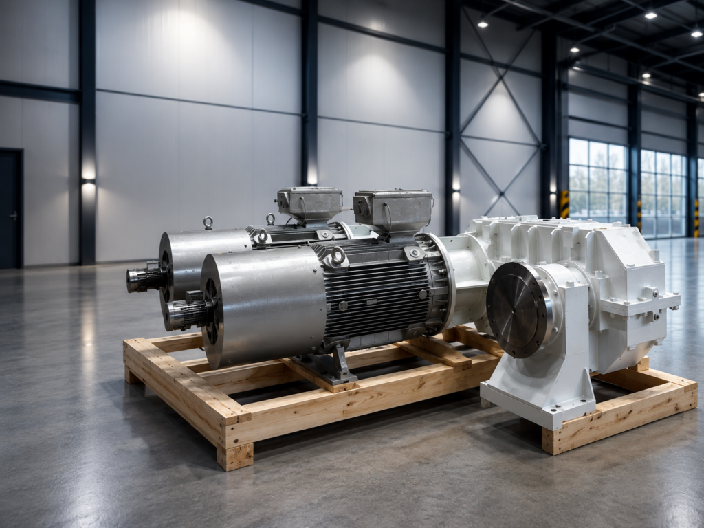 Kundenspezifische Sondergetriebe, Zahnradgetriebe und Antriebslösungen mit Elektromotor für Industrie, Kranbau und Maschinenbau. Qualität seit 1932.