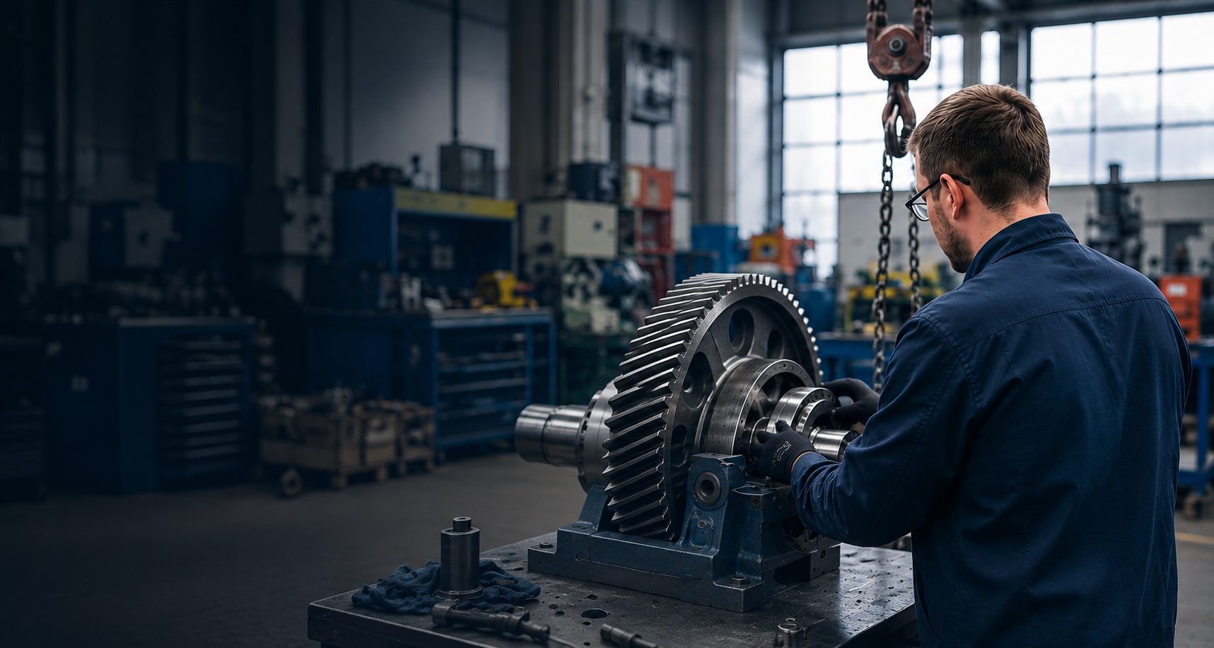 Wir reparieren Industriegetriebe aller Hersteller – fachgerecht, zuverlässig und mit jahrzehntelanger Erfahrung. Ob Krangetriebe, Fördertechnik oder Sondergetriebe – wir bringen Ihren Antrieb wieder in Bestform.